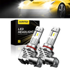 2X 9005 LED Headlight Kit for Cars (6500K Super Bright White)