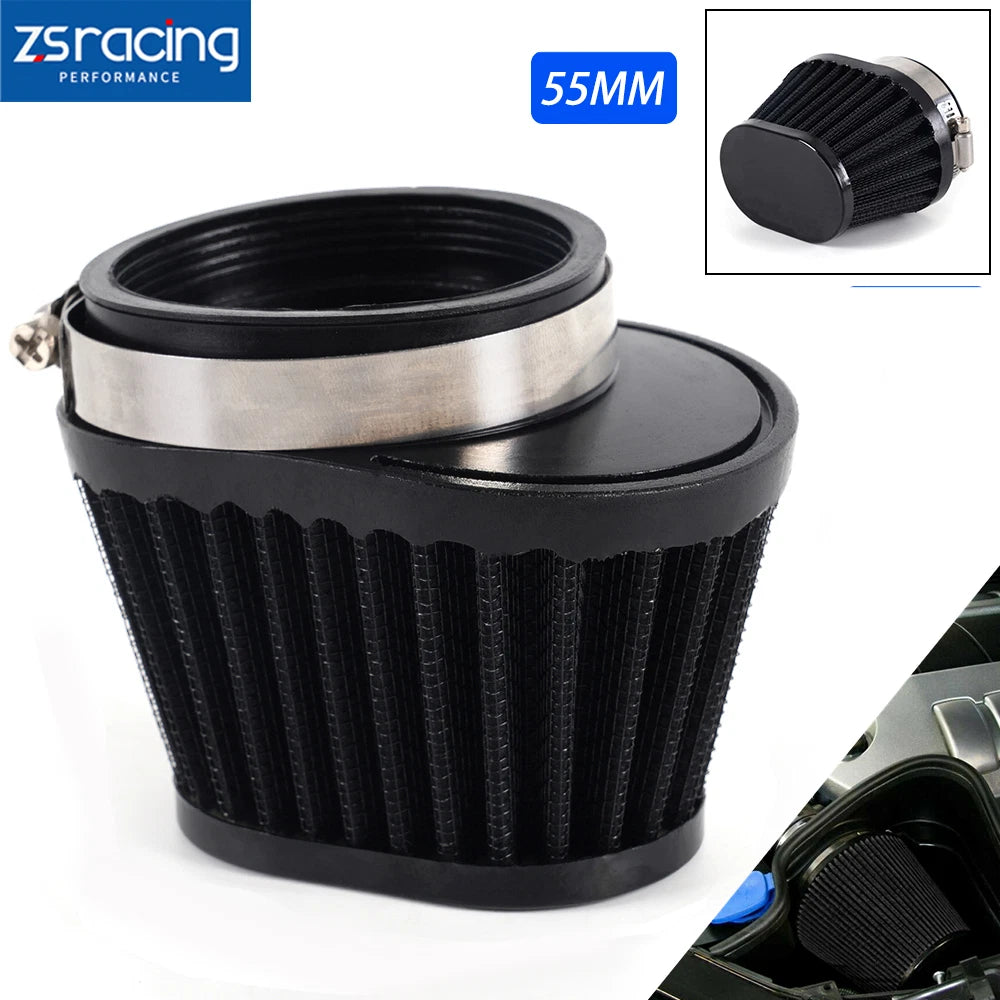 55mm Air Filter Cleaner for Motorcycle/Car (Universal Fit)