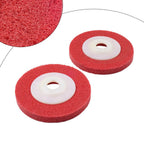Set of 10 Polishing Wheels for Angle Grinder (4'', Nylon Fiber)