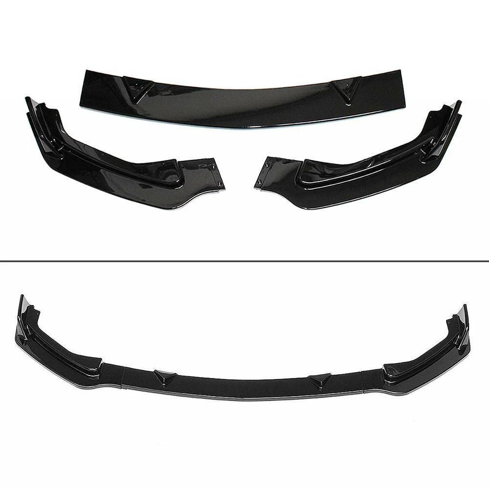 Glossy Black Front Bumper Lip Spoiler for Infiniti Q50 (2014–2017)