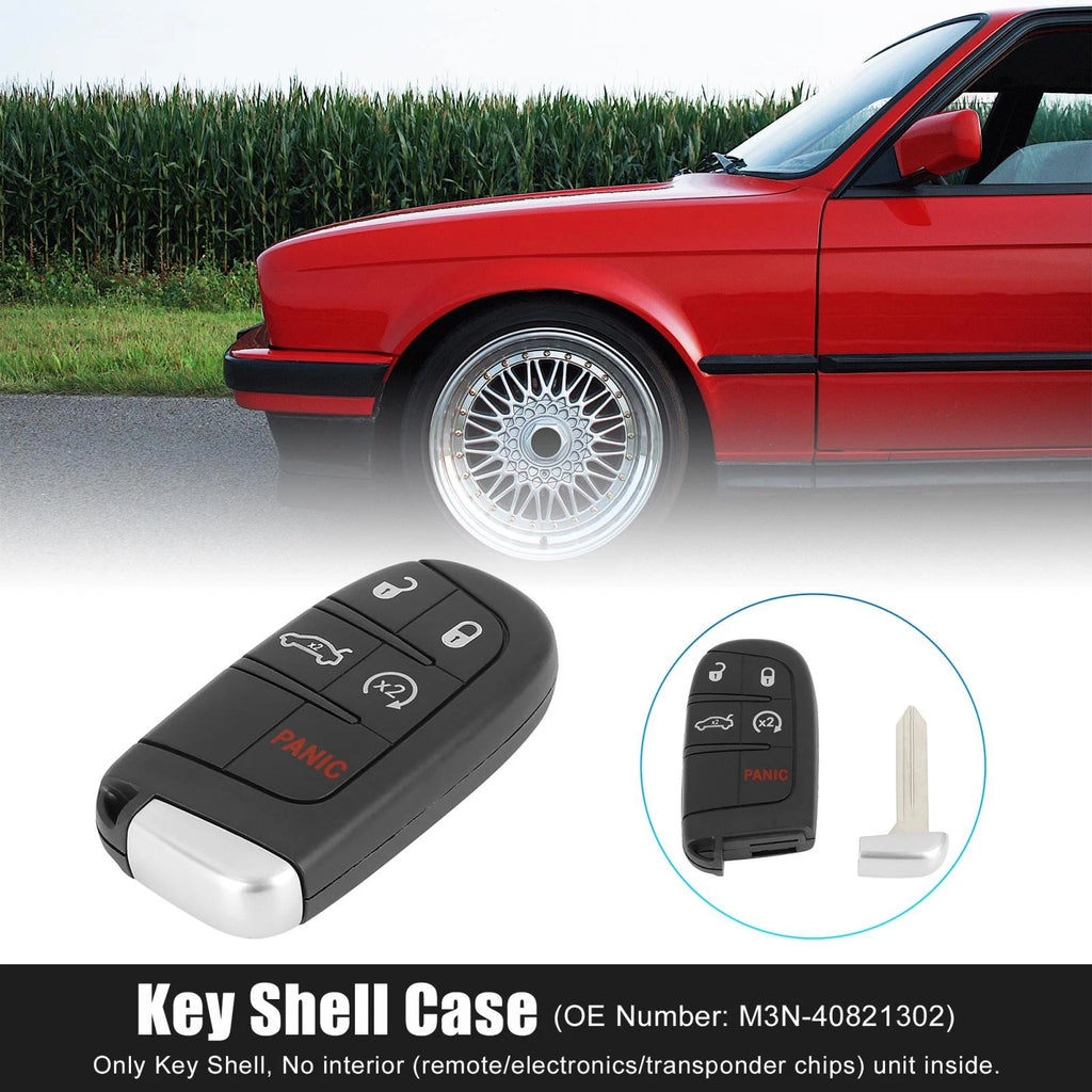 Key Fob Shell Case M3N-40821302 for Dodge Journey Challenger (2009–2020)