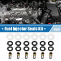 Set of 6 Fuel Injector O Rings Seals with Micro Filters for Nissan Sentra (2000–2003)