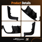 Black Performance Rear Bumper Diffuser Kit for BMW M3 E92 E93 (2008-2013)