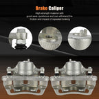 Brake Calipers w/ Bracket Assembly Kit Pair for Hyundai Elantra (2007–2010)