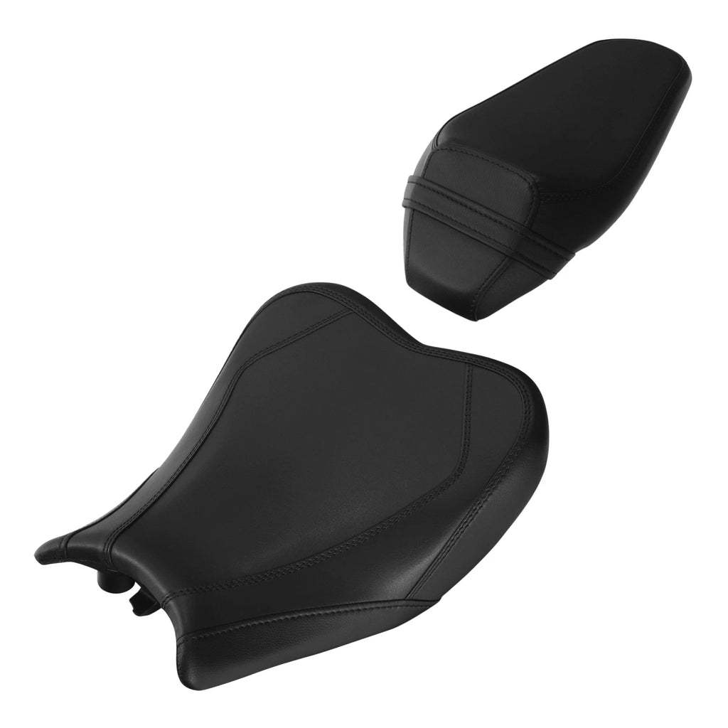 Rider Driver & Passenger Seats for Kawasaki Z900 ZR900 ABS (2017–2023) Black