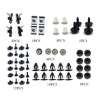 50 Pcs Fender Bumper Screw Clips for Toyota