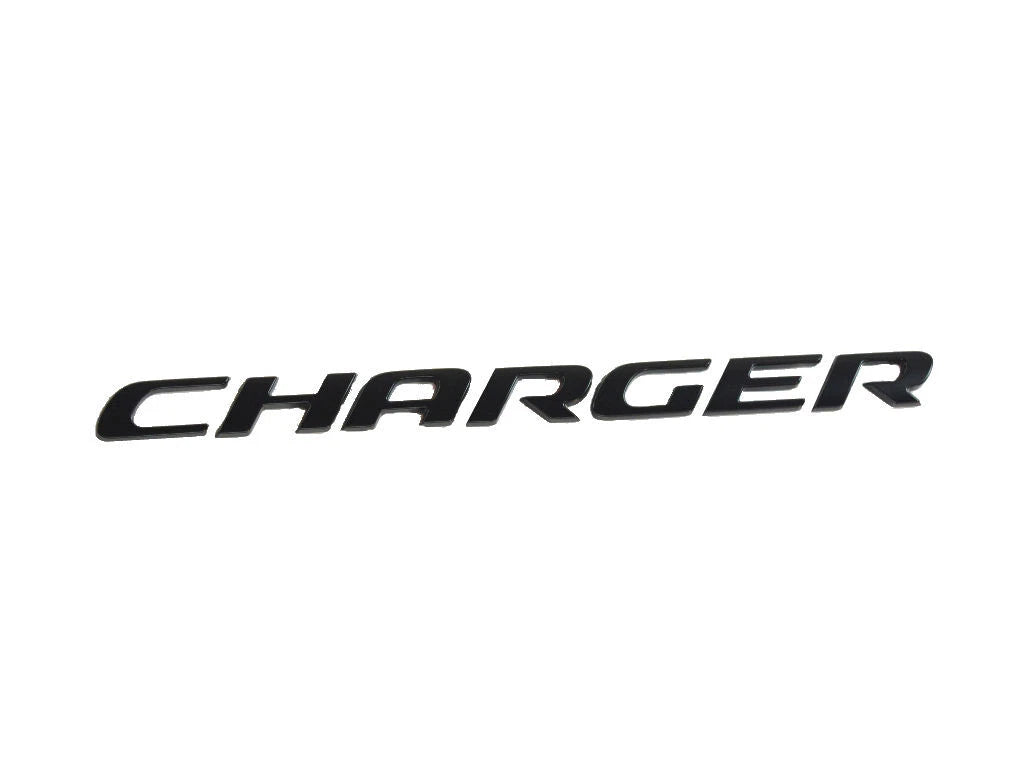 Genuine OEM Mopar Black Charger Emblem Badge for Dodge Charger (2015–2020)