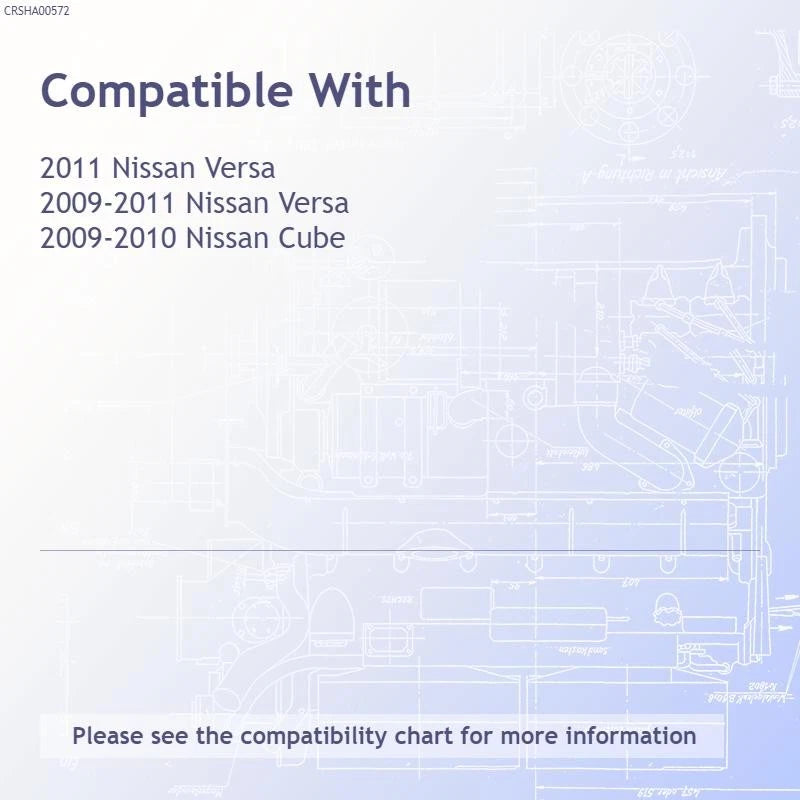 Replacement A/C Compressor for Model CSV511 6 Groove (See Compatibility Chart)
