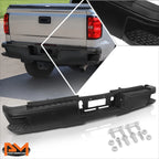 Rear Step Bumper for Silverado/Sierra 2500-3500HD (2015–2019) w/ License Plate Lights