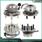 Set of 4 Wheel Bearing Hubs for Pontiac Torrent (2006)