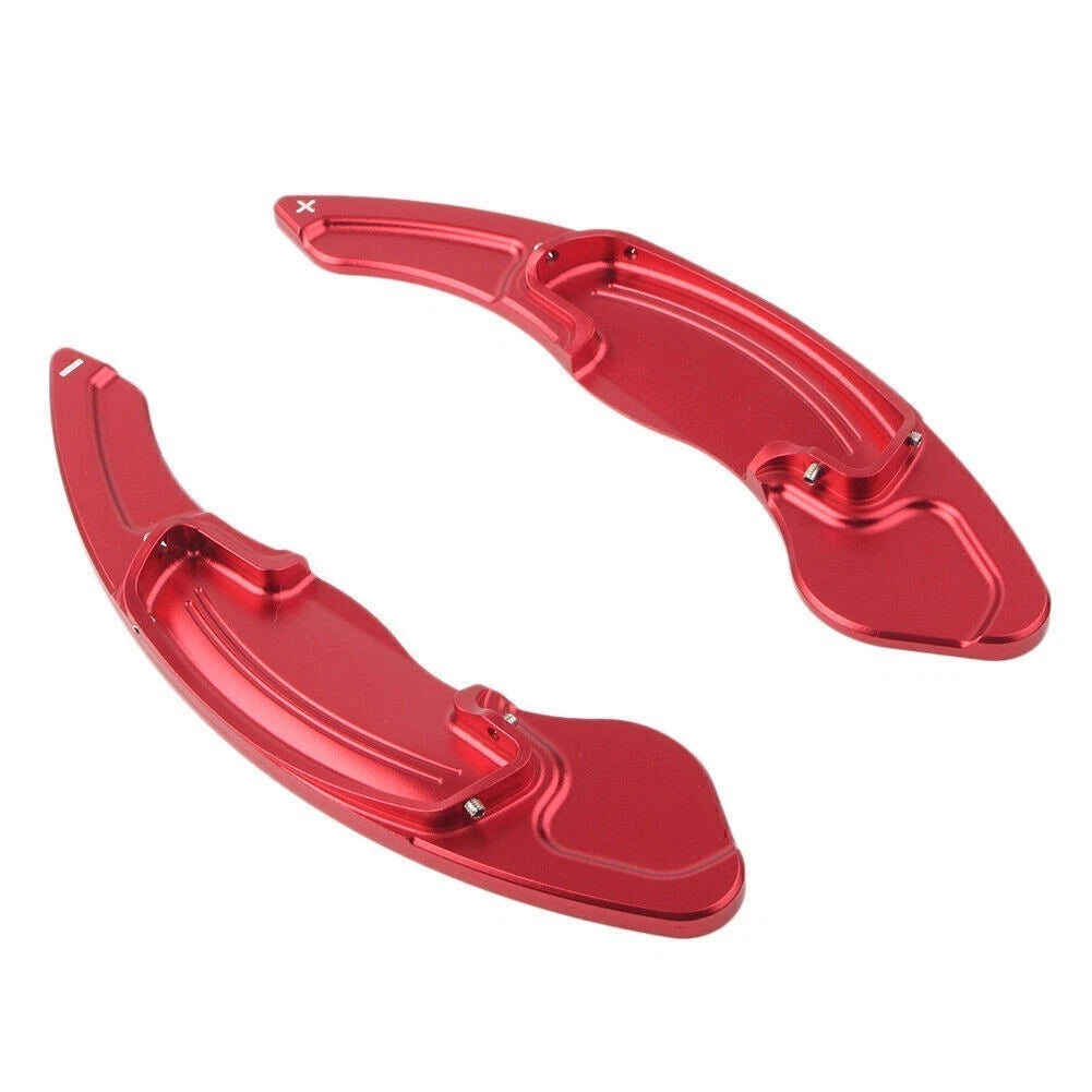 2X Red Steering Wheel Shift Paddle Extensions for Honda Accord Acura CDX (2018–2023)