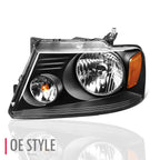 OE Style Left Side Headlight Lamp for Ford F150 Lincoln Mark LT (2004–2008)