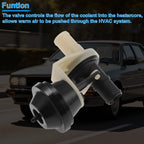 Heater Control Valve for Audi 100, 200 (1989–1991) 431819809A