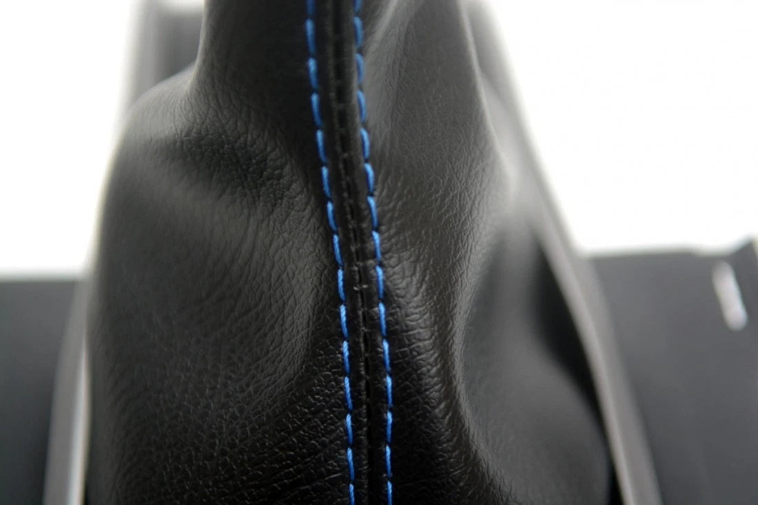 Manual Shift Boot Cover for Honda Civic (2016–2020) Blue Stitch