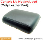 Center Console Armrest Cover for Nissan Pathfinder (2005–2012) Black Leather