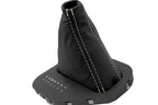 Leather Automatic & E Brake Boot Cover for BMW E39 (1996–2003) Beige Stitch