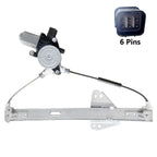Rear Left Window Regulator With 6 Pins Motor for Honda Accord CL (2003–2008)