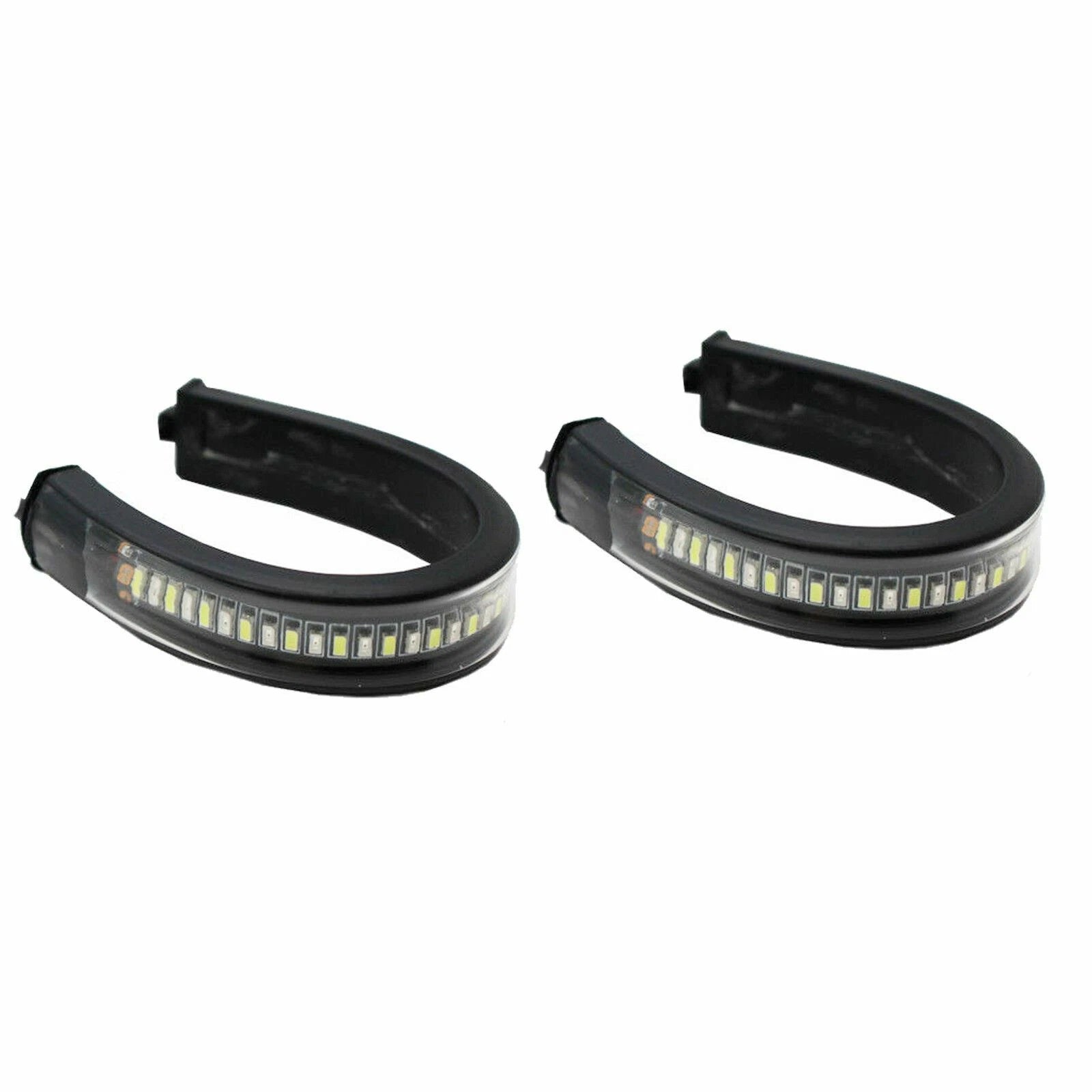 White Amber Switchback LED Fork Turn Signal DRL Light Strips for Motorcycle (2x) (2022-2022)