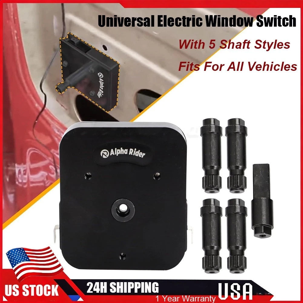 Power Window Crank Switch for Chevy GM Ford (Universal)