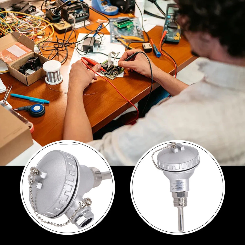 Sensor Probe Terminal Head 8mm PT1/2'' for Automotive Applications