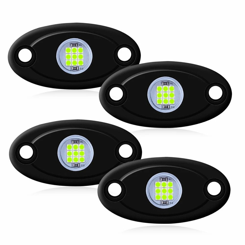 100X Green LED Rock Light for Car SUV Jeep Truck UTV