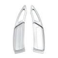 Set of 2 Silver Steering Wheel Paddle Shifter Extensions for Peugeot 3008 5008 (2017–2022)