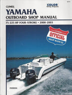 Yamaha 4 Stroke Outboard Manual for 75-115hp & 200-225hp (2000–2004) B791-2 Clymer