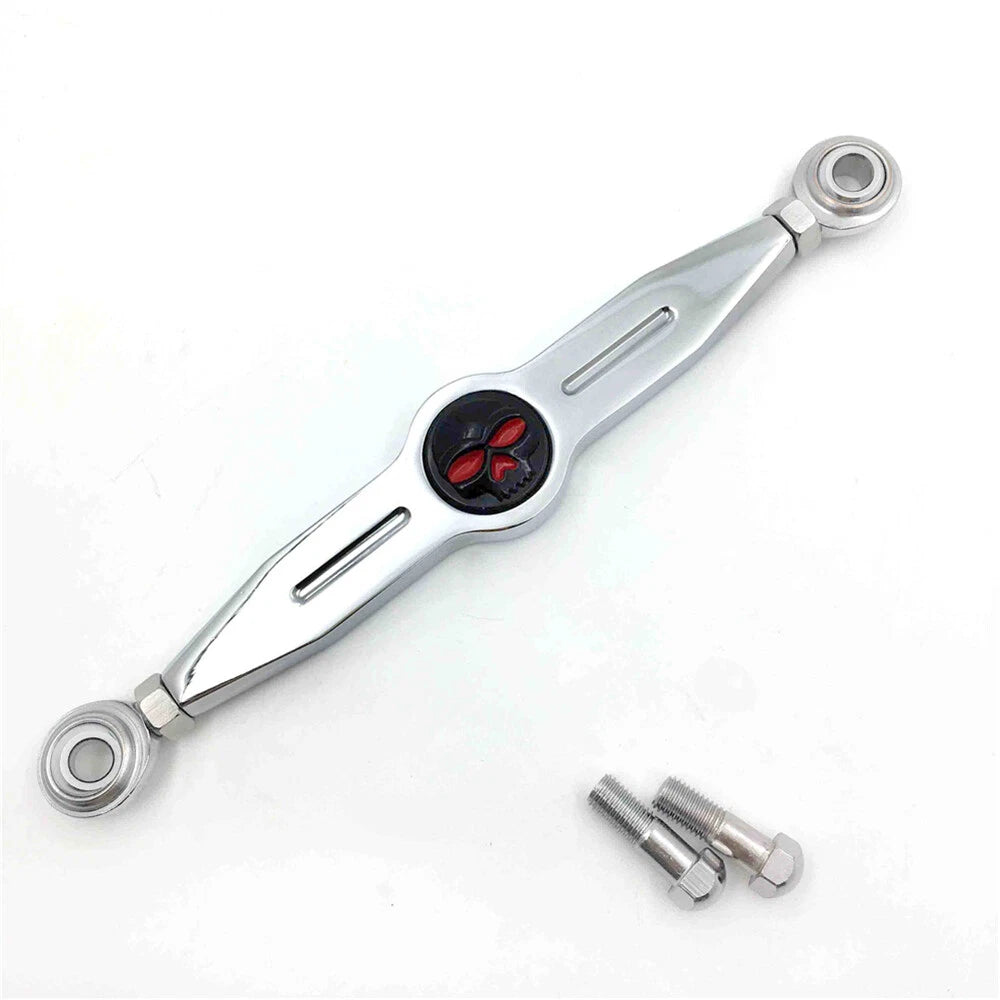Chrome Skull Gear Shift Linkage for Harley XL/ Forty Eight/ SuperLow (2004–Present)