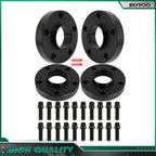 Set of 4 Hubcentric 25mm Wheel Spacers 5x112 14x1.25 for X6 M3 M4 M5 M8 Mini Cooper