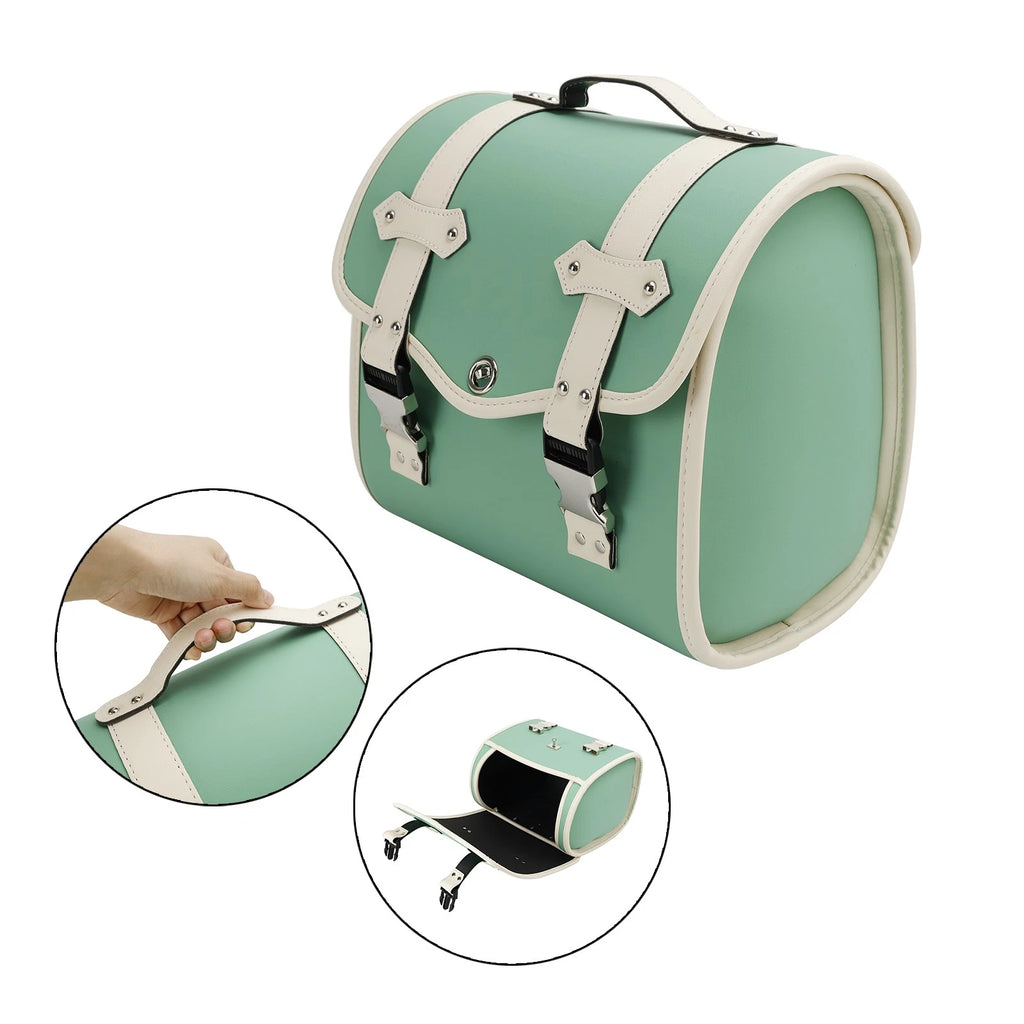 Saddlebag Tool Bag for Scooter Motorcycle (Green)