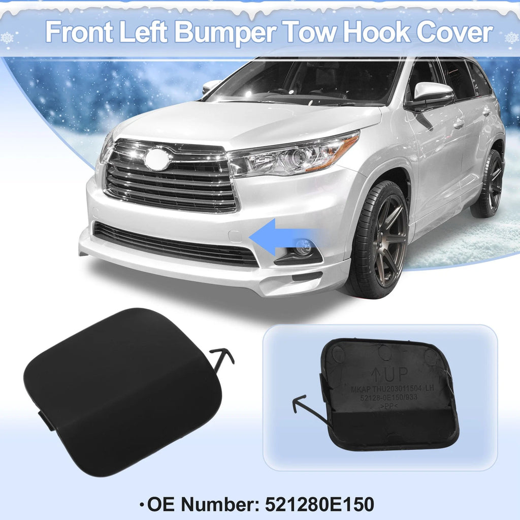 Tow Hook Cover Cap for Toyota Prius (2012–2015) No. 521280E150