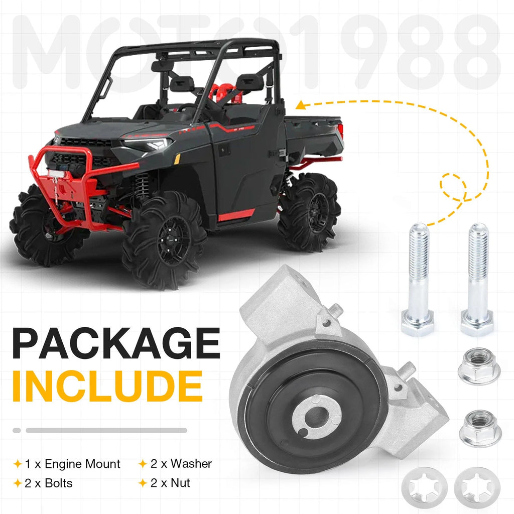 Engine Transmission Mount Isolator for Polaris RZR 1000 XP (2014–2024) 1332955