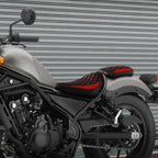 Driver & Passenger Seat for Honda Rebel 300 CMX300 (2017–2024) Black Red