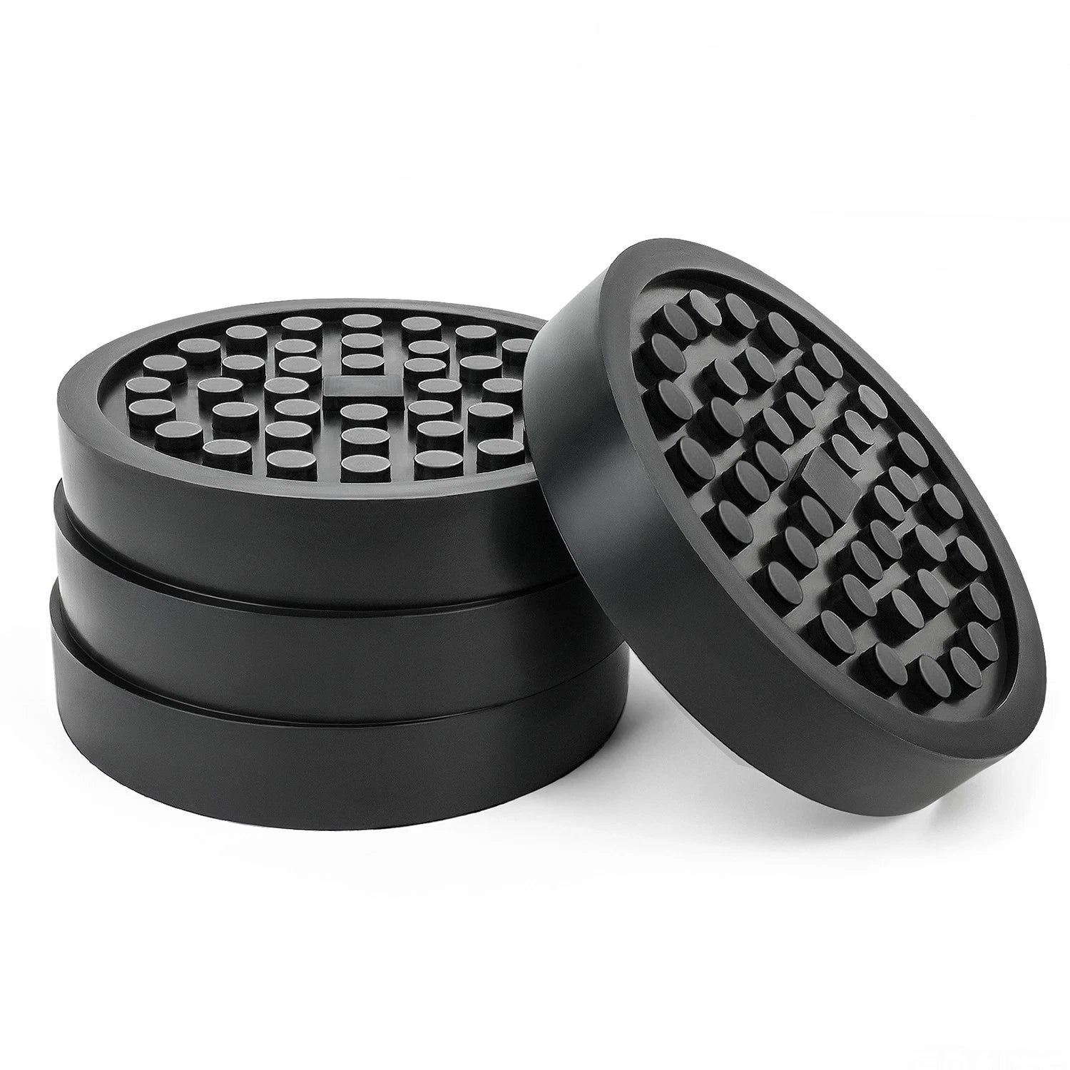 Set of 4 Round Rubber Arm Pads for ALM Lift (2 Post Lifts)