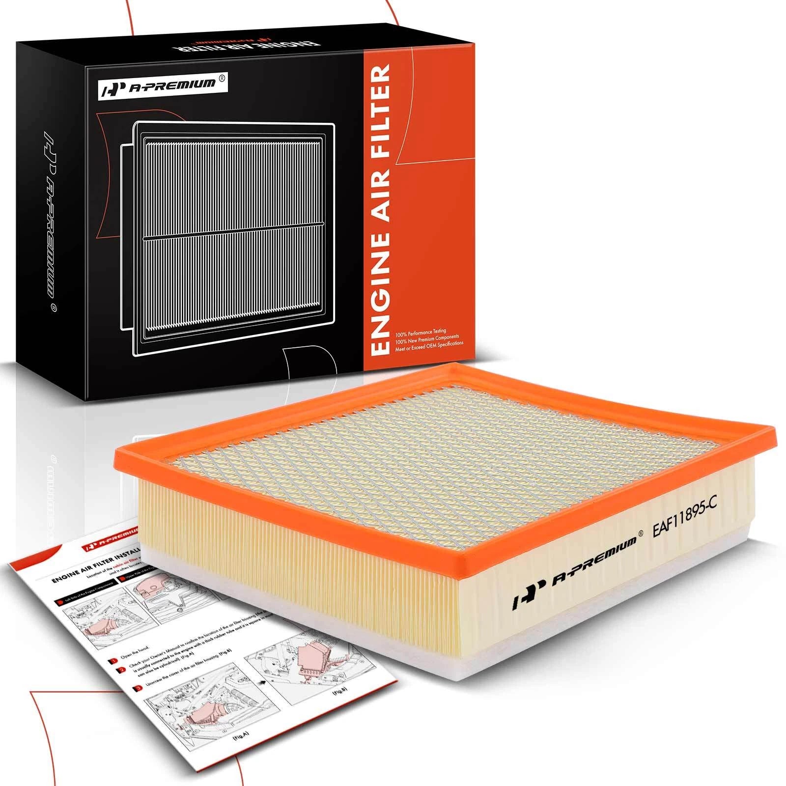 Engine Air Filter for Toyota Sequoia and Tacoma (2013–2022)
