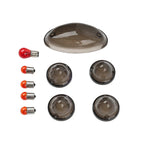 Turn Signal Covers Tail Light Lens Smoke for T100 Scrambler Speedmaster Roadster