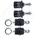 Set of 4 Front Upper Lower Ball Joints for Ford Explorer Mercury Mountaineer (2002–2005)