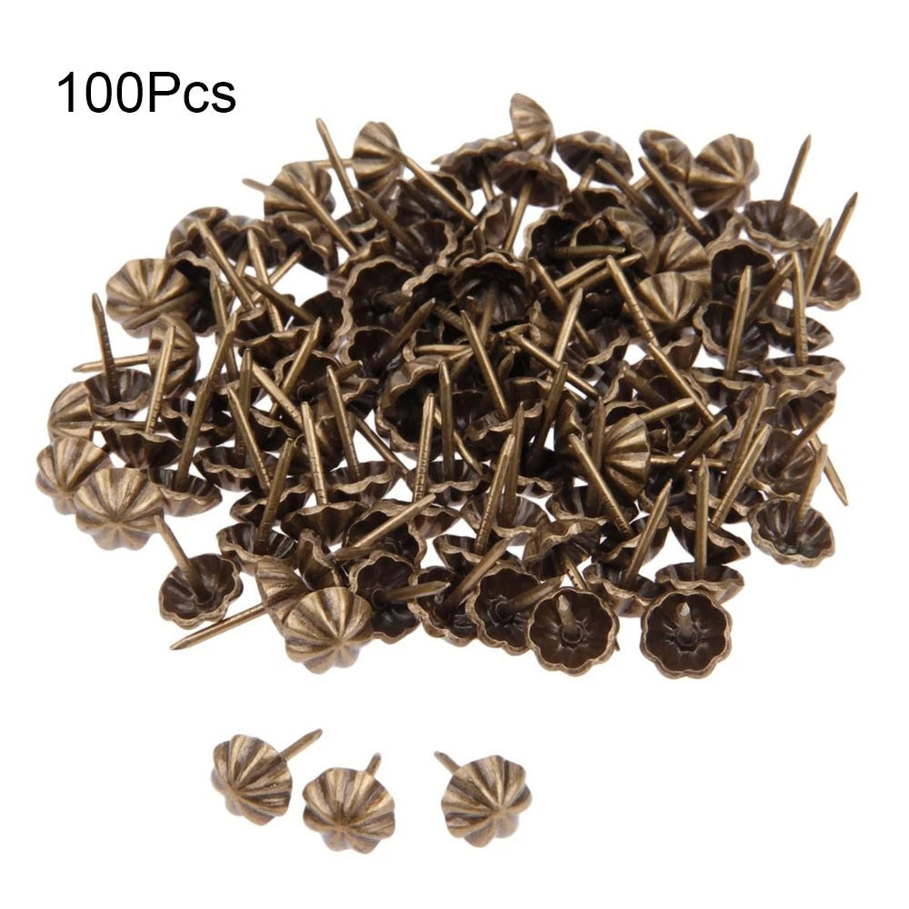 100Pcs Decorative Upholstery Nails for Furniture (No Specific )