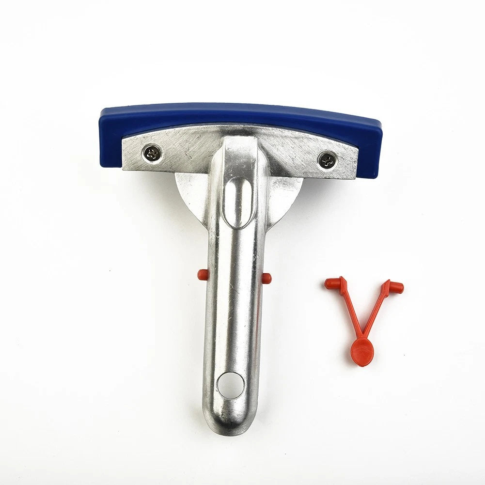 5in Aluminium Pool Brush Head for Professional Grade Cleaning Tool