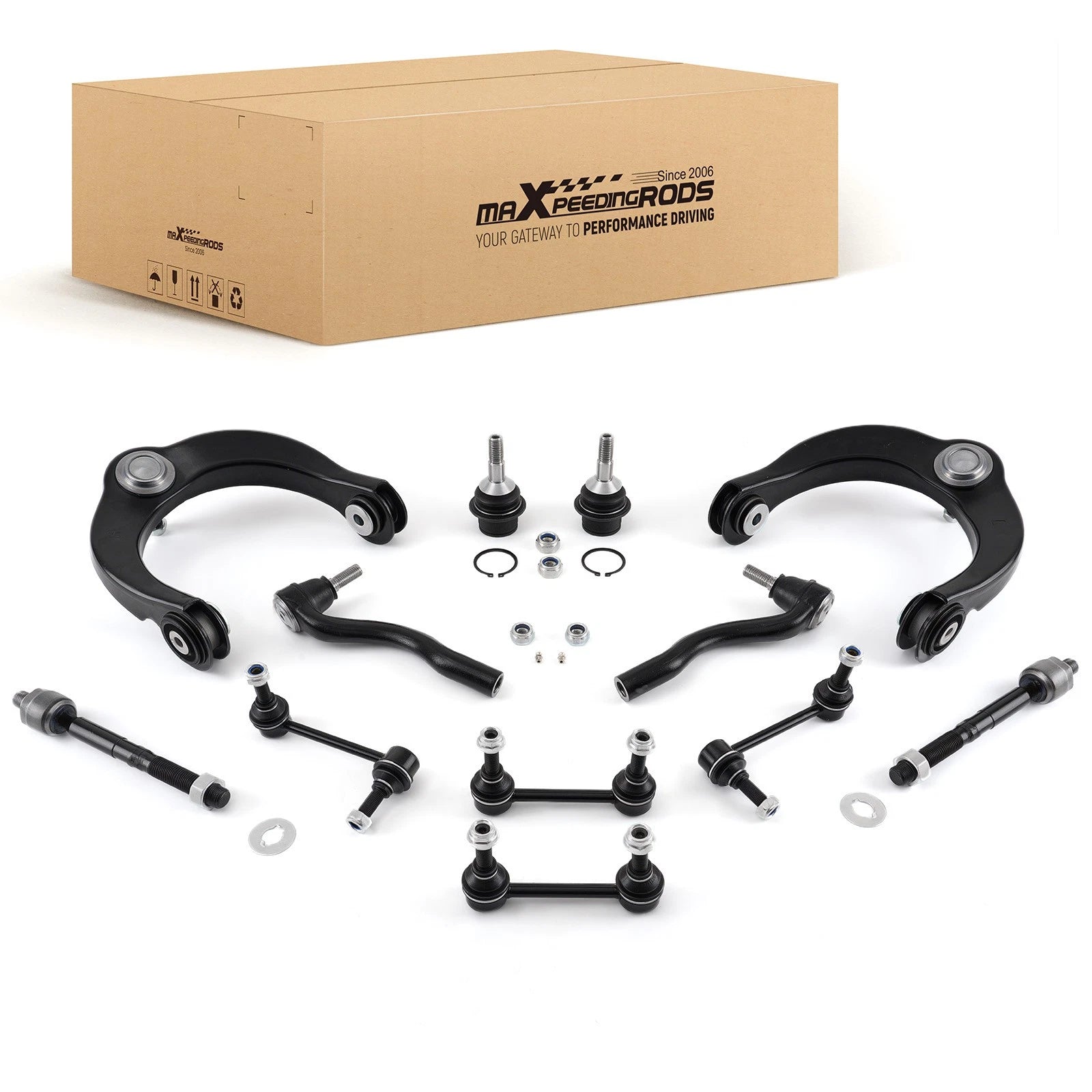 12pcs Front Upper Control Arms for Dodge Durango Jeep Grand Cherokee (2011–2015)