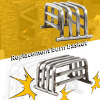 304 Stainless Steel Burn Basket for Wiseway Pellet Stove