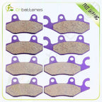 Set of 4 Brake Pads for Kawasaki KLF400B 4x4 Bayou 400 (1993–1999) Carbon Fiber
