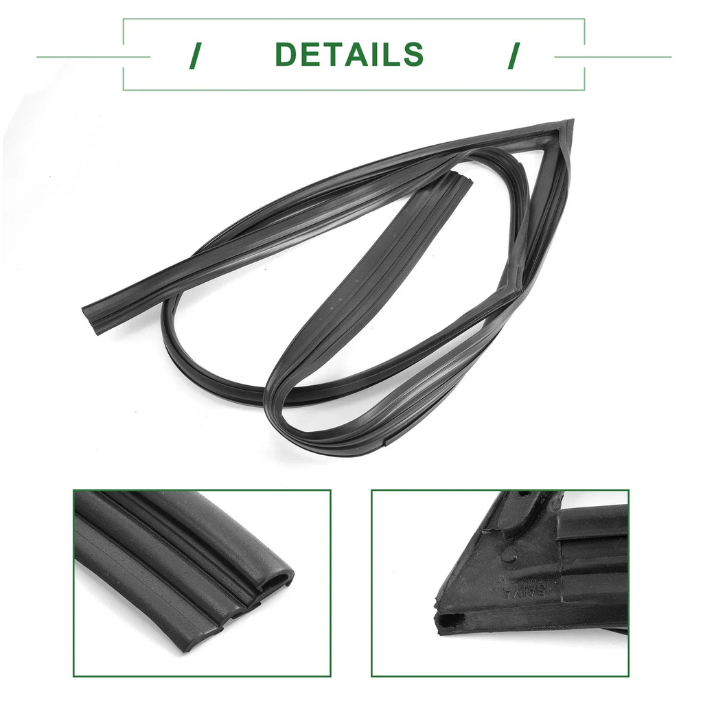 Front Left Door Window Run Channel Seal Strip for Honda Accord (2003-2007)