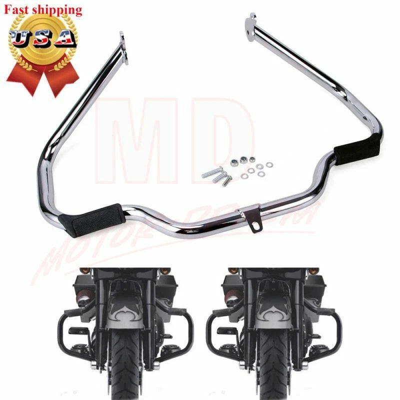 Chrome Engine Guard Crash Bar for Harley Touring Road King Electra Glide (2009–2018)