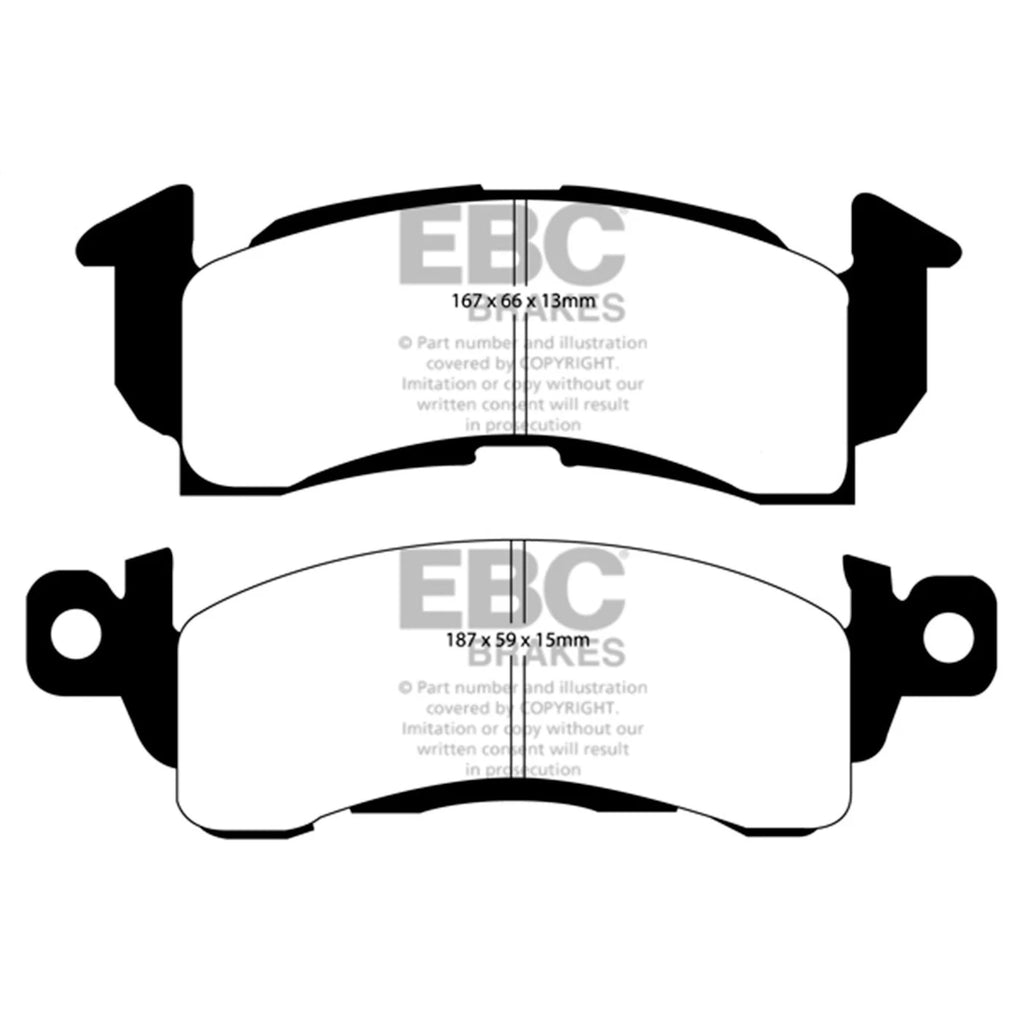 Brake Pad Set for Chevrolet K1500 (1988–1992)