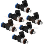 Set of 6 Fuel Injectors for Ford F-150, Explorer, Mustang