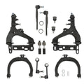 Set of 12 Front Control Arm Suspension Kit for Chevy Trailblazer GMC Envoy (2002–2003)
