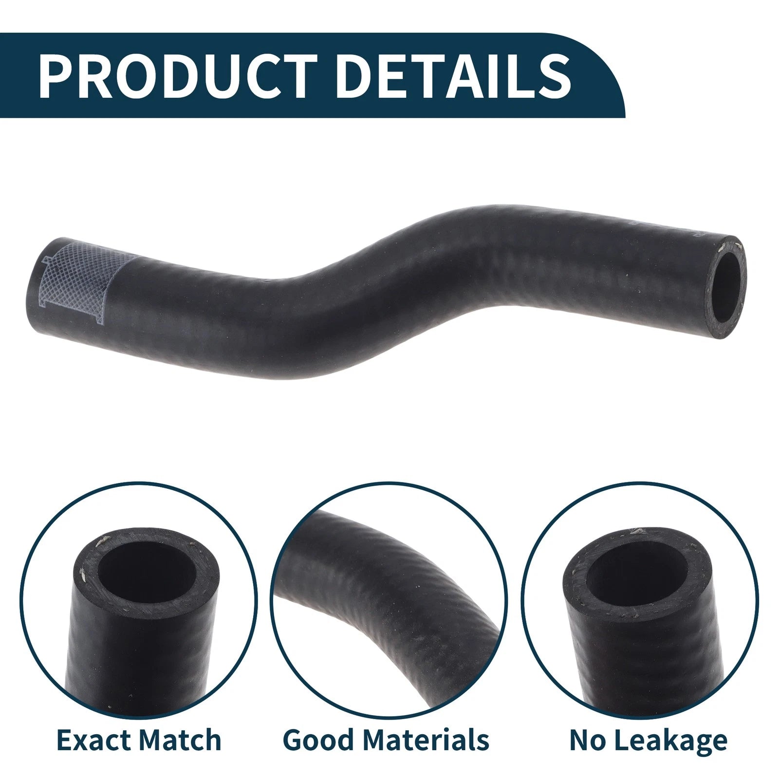 Radiator Hose for Audi A6 (2006–2011) 4F1819374 Rubber Heater Hose