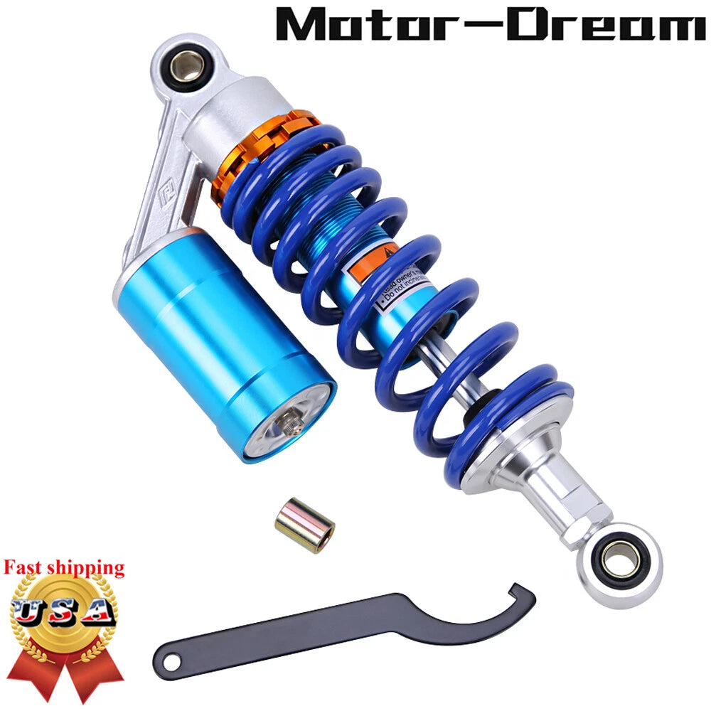 Air Rear Shock Absorbers for Universal Fit Street Bikes (280mm 11")