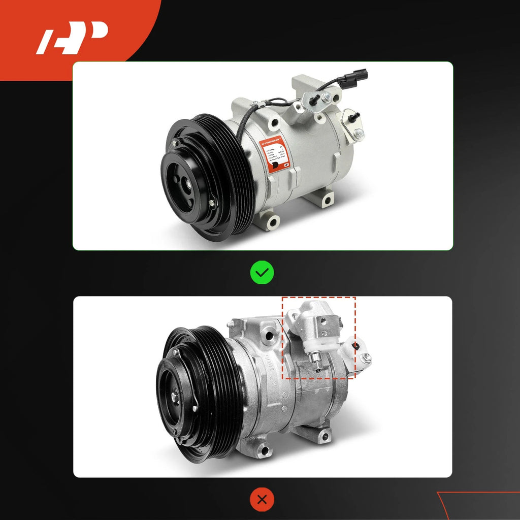 A/C Compressor with Clutch for Honda Accord (2008-2012)